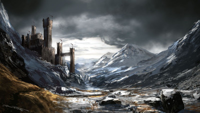 

Aabhaas Wall Poster-Game-of-Thrones-House-Bolton-A-Song-of-Ice-and-Fire-Dreadfort Paper Print(12 inch X 18 inch, Rolled)
