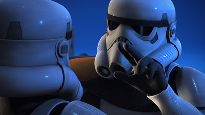 

Aabhaas TV Show Star Wars Rebels Star Wars Stormtrooper HD Wall Poster Paper Print(12 inch X 18 inch, Rolled)