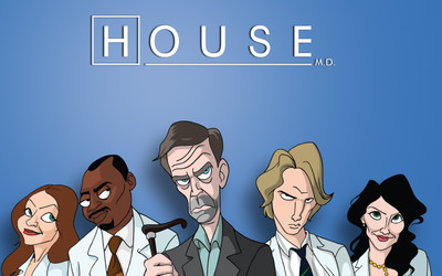 

TV Show House Dr. Gregory House Dr. Eric Foreman Dr. Allison Cameron Dr. Robert Chase Dr. Lisa Cuddy HD Wall Poster Paper Print(12 inch X 18 inch, Rolled)