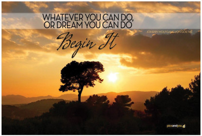 

Akhuratha Wall Poster -begin-it-wall-door-wpsl-wpsl-mykwdxwkxdg Paper Print(18 inch X 12 inch, Rolled)