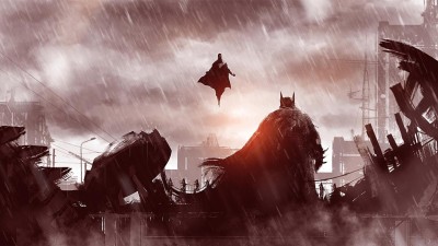 

Aabhaas Wall Poster Batman-Superman-Batman-v-Superman-Dawn-of-Justice-concept-art-superhero Paper Print(12 inch X 18 inch, Rolled)