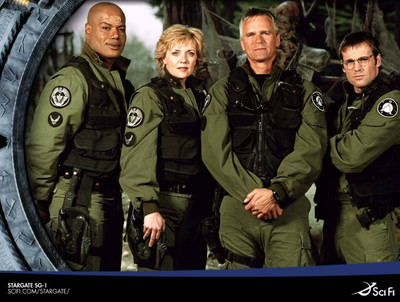 

Akhuratha Designs TV Show Stargate SG-1 Stargate Sg-1 Christopher Judge Teal'c Amanda Tapping Samantha Carter Richard Dean Anderson Jack O'Neill Michael Shanks Daniel Jackson HD Wall Poster Paper Print(12 inch X 18 inch, Rolled)