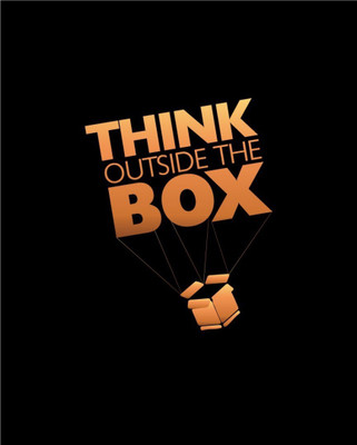 

Akhuratha Wall Poster think-outside-the-box-x-mb-ggwznguhx Paper Print(18 inch X 12 inch, Rolled)