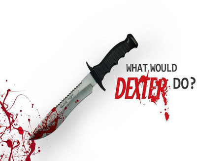 

TV Show Dexter Blood Knife White HD Wall Poster Paper Print(12 inch X 18 inch, Rolled)