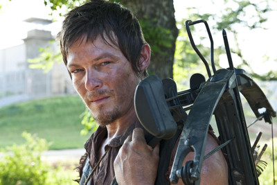 

Aabhaas TV Show The Walking Dead Norman Reedus Daryl Dixon HD Wall Poster Paper Print(12 inch X 18 inch, Rolled)