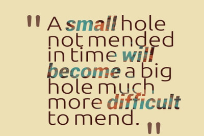 

Akhuratha Wall Poster -a-hole-not-mended-in-time-will-yemmyqm Paper Print(18 inch X 12 inch, Rolled)