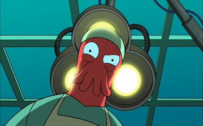 

Aabhaas TV Show Futurama Zoidberg HD Wall Poster Paper Print(12 inch X 18 inch, Rolled)