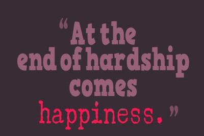 

Akhuratha Wall Poster -at-the-end-of-hardship-comes-happiness-txxzyfe Paper Print(18 inch X 12 inch, Rolled)