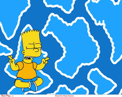 

TV Show The Simpsons Bart Simpson HD Wall Poster Paper Print(12 inch X 18 inch, Rolled)