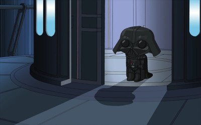 

Aabhaas TV Show Family Guy Star Wars HD Wall Poster Paper Print(12 inch X 18 inch, Rolled)