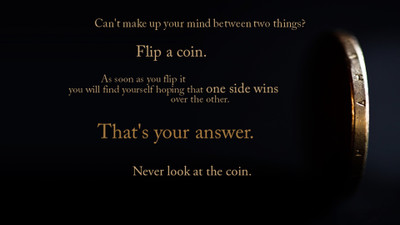 

Akhuratha -coins-quotes-text Wall Poster Paper Print(12 inch X 18 inch, Rolled)