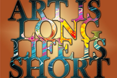 

Akhuratha Wall Poster art-is-long-life-is-short-motivational-quote-x-crdp-zfzhfahjsm Paper Print(18 inch X 12 inch, Rolled)