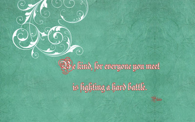 

Akhuratha aquote-quotes-kindness-battle Wall Poster Paper Print(12 inch X 18 inch, Rolled)