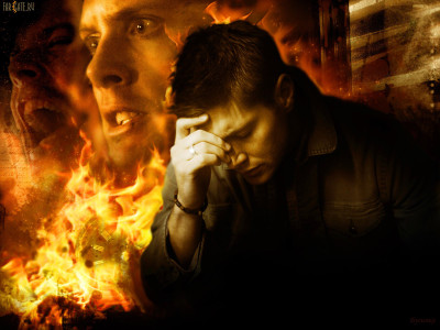 

TV Show Supernatural HD Wall Poster Paper Print(12 inch X 18 inch, Rolled)