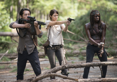 

TV Show The Walking Dead Glenn Rhee Steven Yeun Danai Gurira Maggie Greene Lauren Cohan Michonne HD Wall Poster Paper Print(12 inch X 18 inch, Rolled)