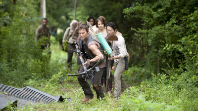 

Aabhaas TV Show The Walking Dead Daryl Dixon Norman Reedus HD Wall Poster Paper Print(12 inch X 18 inch, Rolled)