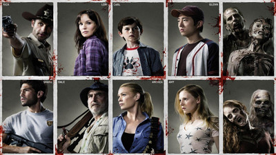 

TV Show The Walking Dead Cast HD Wall Poster Paper Print(12 inch X 18 inch, Rolled)