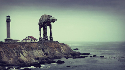 

Aabhaas Wall Poster Star-Wars-Rift-lighthouse Paper Print(12 inch X 18 inch, Rolled)