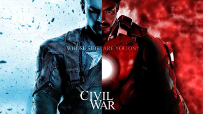 

Aabhaas Wall Poster-Chris-Evans-Robert-Downey-Jr.-Captain-America-Captain-America-Civil-War-Iron-Man-movies-Marvel-Comics Paper Print(12 inch X 18 inch, Rolled)
