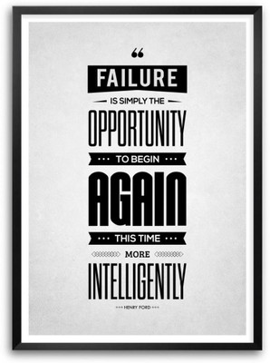 

Akhuratha Wall Poster failure-is-simply-the-opportunity-henry-ford-success-quotes-yhzncsfts Paper Print(18 inch X 12 inch, Rolled)