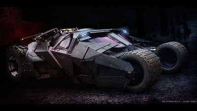 

Akhuratha Wall Poster Batman-Batmobile Paper Print(12 inch X 18 inch, Rolled)