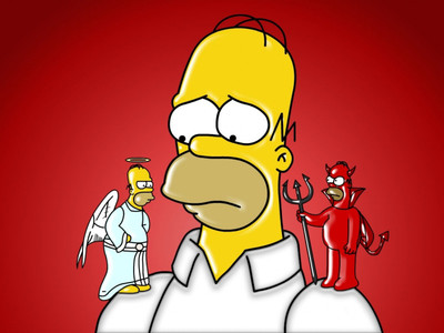 

Aabhaas TV Show The Simpsons Homer Simpson HD Wall Poster Paper Print(12 inch X 18 inch, Rolled)