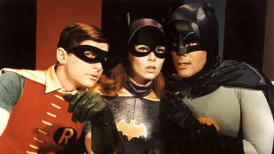 

TV Show Batman Bert Ward Adam West Yvonne Craig Batgirl Robin HD Wall Poster Paper Print(12 inch X 18 inch, Rolled)