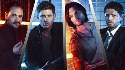 

TV Show Supernatural HD Wall Poster Paper Print(12 inch X 18 inch, Rolled)