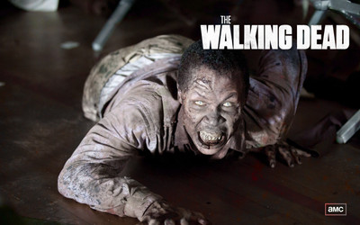 

Akhuratha Designs TV Show The Walking Dead Zombie HD Wall Poster Paper Print(12 inch X 18 inch, Rolled)