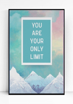 

Akhuratha Wall Poster motivational-quotes Paper Print(18 inch X 12 inch, Rolled)