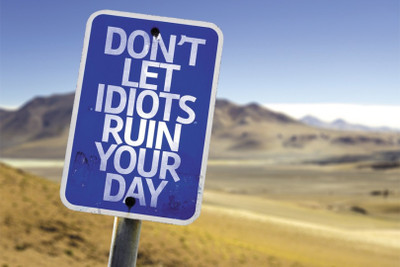 

Akhuratha Wall Poster -dakshita-dakshita-dont-let-idiot-run-your-day- Paper Print(18 inch X 12 inch, Rolled)