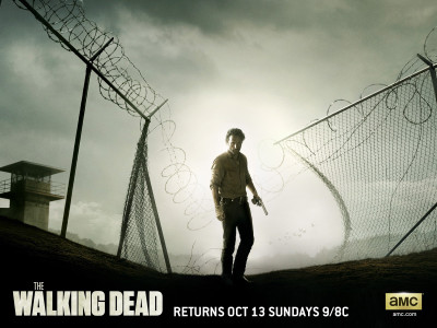 

Aabhaas TV Show The Walking Dead Prison HD Wall Poster Paper Print(12 inch X 18 inch, Rolled)