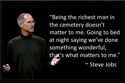 

Akhuratha Wall Poster -steve-jobs-quote-edmesku-fqmrcbjhhn Paper Print(18 inch X 12 inch, Rolled)