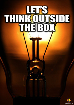 

Akhuratha Wall Poster bheja-fry-think-outside-the-box-cm-x-cm-mvryqtrfgf Paper Print(18 inch X 12 inch, Rolled)