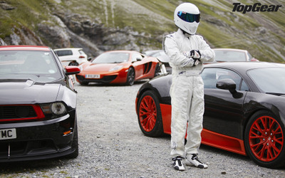 

TV Show Top Gear The Stig Ben Collins HD Wall Poster Paper Print(12 inch X 18 inch, Rolled)