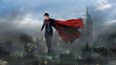 

Akhuratha Wall Poster Superman Paper Print(12 inch X 18 inch, Rolled)