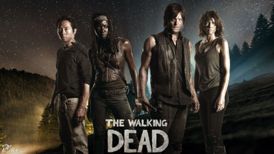 

TV Show The Walking Dead HD Wall Poster Paper Print(12 inch X 18 inch, Rolled)