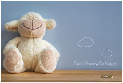 

Akhuratha Wall Poster -be-happy-wall-door-wpsl-wpsl-mykxvkurtfv Paper Print(18 inch X 12 inch, Rolled)