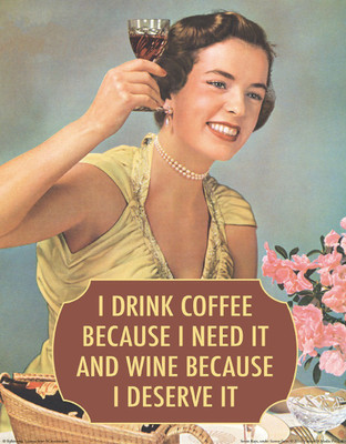 

Akhuratha Wall Poster i-drink-coffee-because-i-need-it Paper Print(18 inch X 12 inch, Rolled)