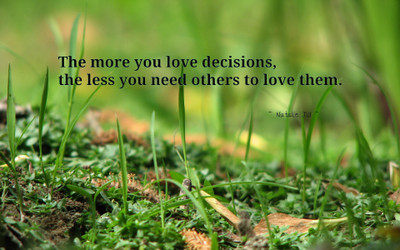 

Akhuratha aquote-quotes-decision Wall Poster Paper Print(12 inch X 18 inch, Rolled)
