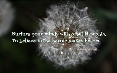 

Akhuratha aquote-quotes-thought-mind-hero Wall Poster Paper Print(12 inch X 18 inch, Rolled)