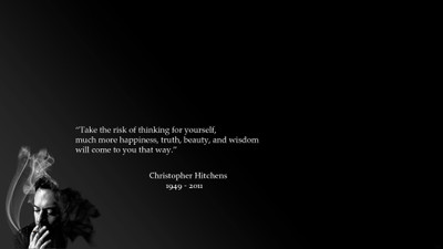 

Akhuratha achristopher-hitchens-risk-happiness-truth-wisdom Wall Poster Paper Print(12 inch X 18 inch, Rolled)