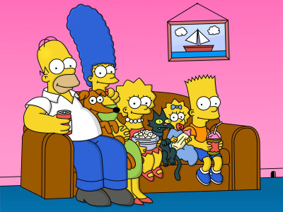 

TV Show The Simpsons Homer Simpson Marge Simpson Lisa Simpson Maggie Simpson Bart Simpson HD Wall Poster Paper Print(12 inch X 18 inch, Rolled)