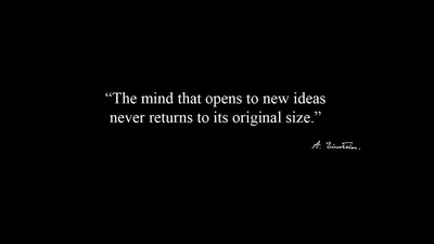 

Akhuratha -albert-einstein-black-background-mind-quotes-text Wall Poster Paper Print(12 inch X 18 inch, Rolled)