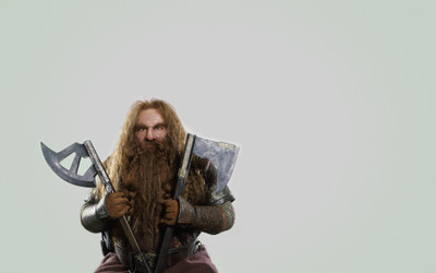 

Aabhaas Wall Poster The-Lord-of-the-Rings-Gimli-dwarfs-axes-moustache Paper Print(12 inch X 18 inch, Rolled)