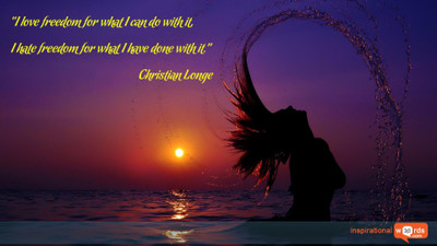 

Akhuratha achristian--longe-quote-inspirational Wall Poster Paper Print(12 inch X 18 inch, Rolled)
