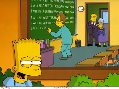 

Aabhaas TV Show The Simpsons Principal Skinner HD Wall Poster Paper Print(12 inch X 18 inch, Rolled)