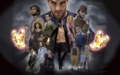 

Akhuratha Designs TV Show Heroes HD Wall Poster Paper Print(12 inch X 18 inch, Rolled)