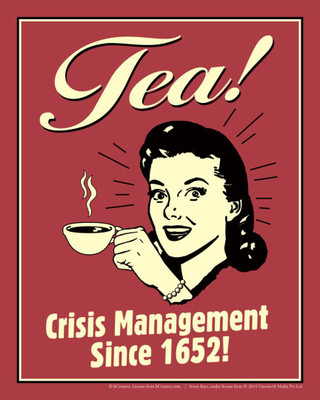 

Akhuratha Wall Poster tea-crisis-management-since Paper Print(18 inch X 12 inch, Rolled)