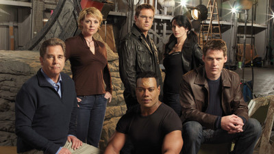 

Akhuratha Designs TV Show Stargate SG-1 Stargate Claudia Black Ben Browder Amanda Tapping Samantha Carter Teal'c Christopher Judge Michael Shanks Daniel Jackson HD Wall Poster Paper Print(12 inch X 18 inch, Rolled)